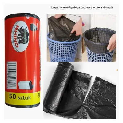 Picture of 35 Liter Garbage bags on roll 50pcs(Multicolor)