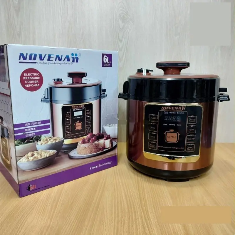 Picture of Novena Electric pressure cooker 6 Liter NEPC-600(Multicolor)