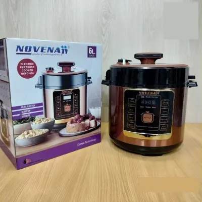 Picture of Novena Electric pressure cooker 6 Liter NEPC-600(Multicolor)