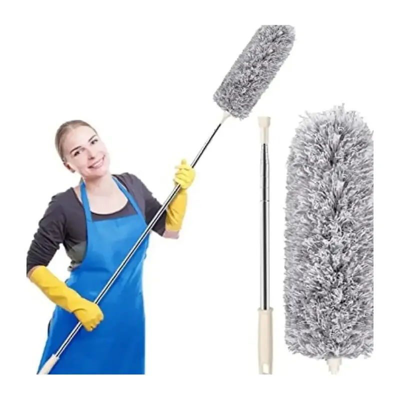 Picture of Extendable Handle Microfiber Duster for Cleaning, Dusters with Telescoping Extension Pole Mini Dusters for Cleaning Car Window(Multicolor)