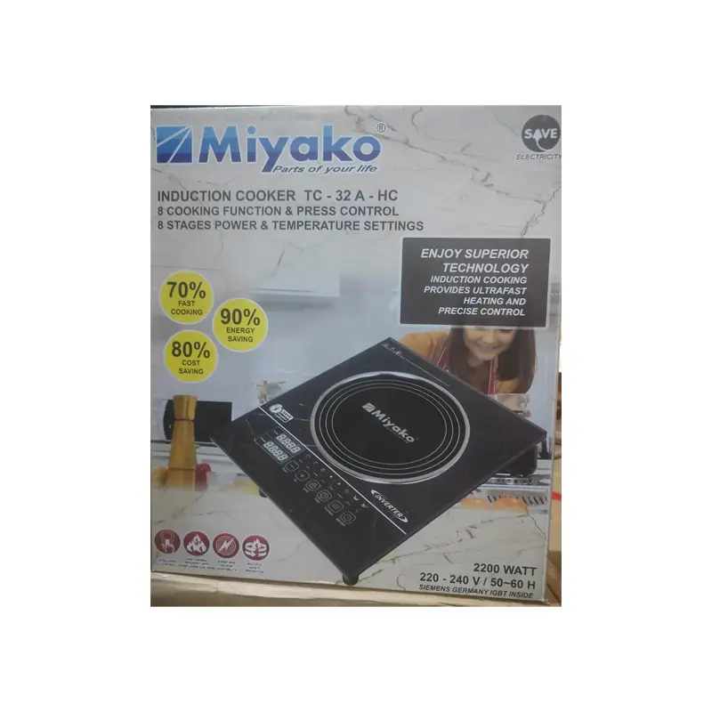 Picture of Miyako Induction Cooker TC-32 A (INVERTER) 2200 WATT