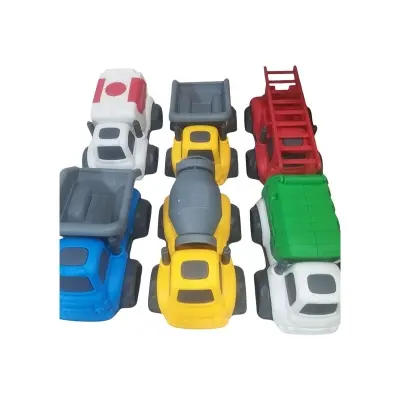 Picture of 2 PCS Construction Playing Vehicles For Children MULTICOLOUR(Multicolor)