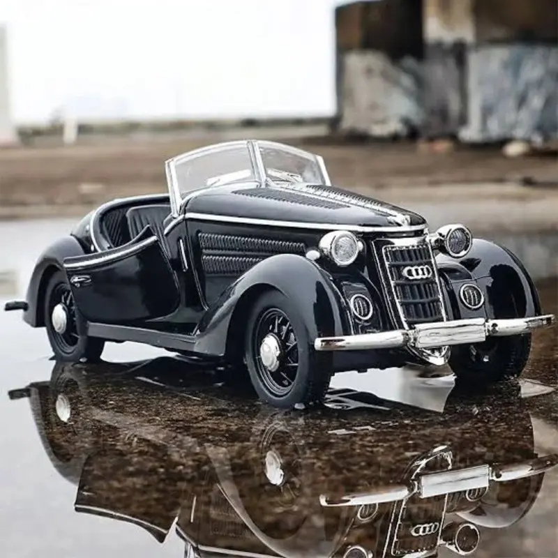 Picture of 1 PC Audi Wanderer W25K Classic Diecast Alloy Car 1:32 Vintage Vehicles Metal Car Model Car Sound Light Toys For Gift(Multicolor)