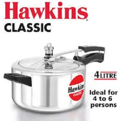 Picture of Hawkins Classic Pressure Cooker 4L(Silver)