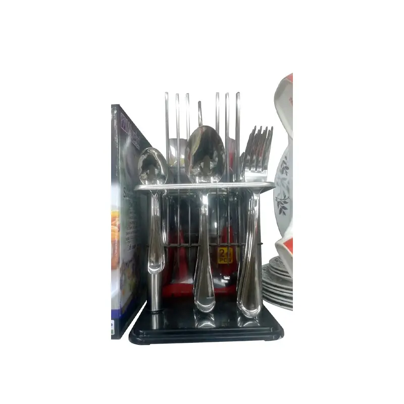 Picture of 24 Pieces Stainless Steel Cutlery set(Steel)