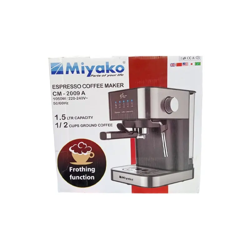 Picture of Miyako Espresso Coffee Maker CM-2009 A - Coffee Maker(Multicolor)