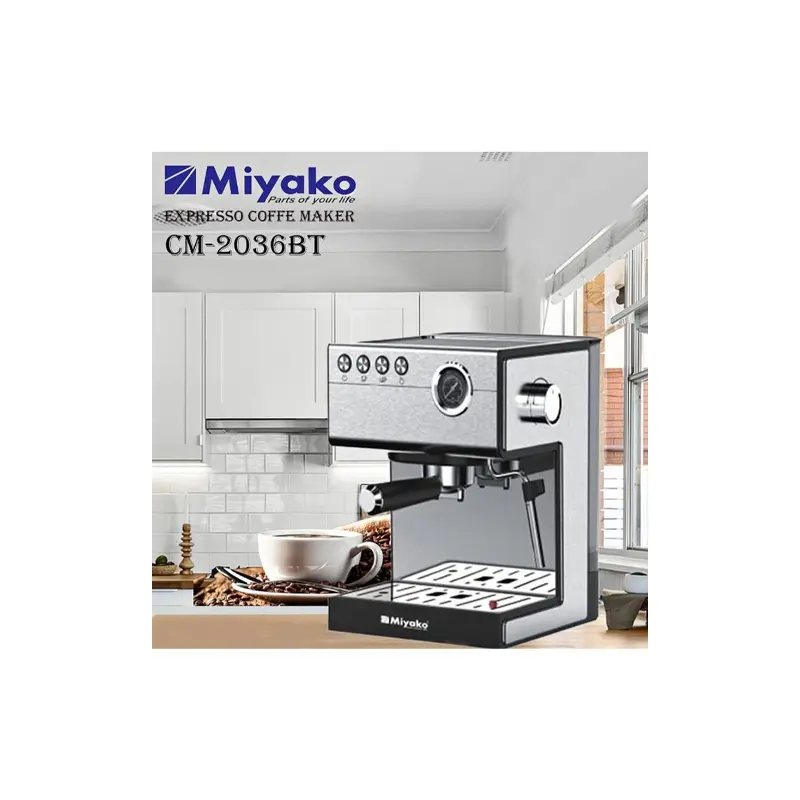 Picture of Miyako Espresso Coffee Maker CM-2036 BT - Coffee Maker(Multicolor)