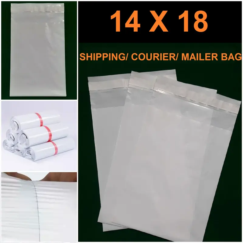 Picture of 14X18 Inch 25PCS Courier Shipping/ Courier/ Mailer Poly Bags (Packaging Material) Shipping Bags/ Stackers(Multicolor)