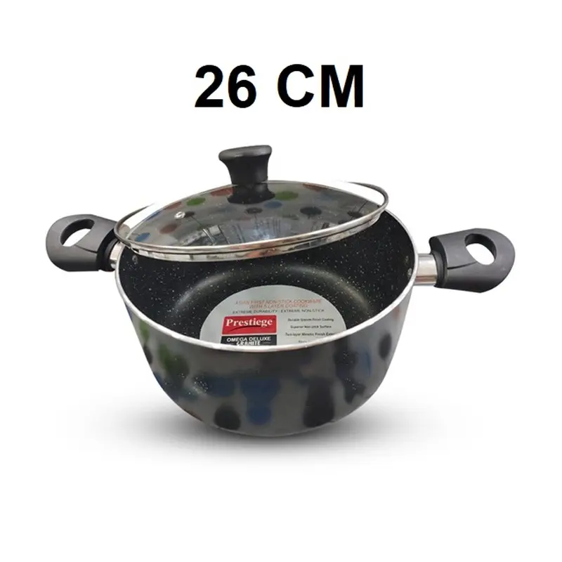 Picture of Prestiege INDUCTION Casserole with Glass Cover 26 CM (MULTIPLE COLOR)(Multicolor)
