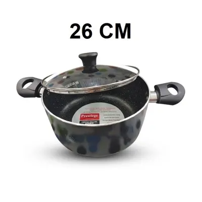 Picture of Prestiege INDUCTION Casserole with Glass Cover 26 CM (MULTIPLE COLOR)(Multicolor)