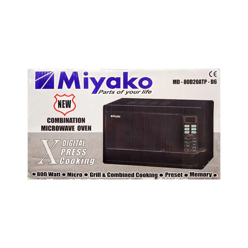 Picture of 20 Liter Miyako Microwave Oven D6(Multicolor)