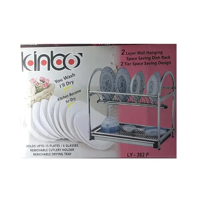 Picture of 2 layer Kinbo Kitchen dish rack 362F(Multicolor)