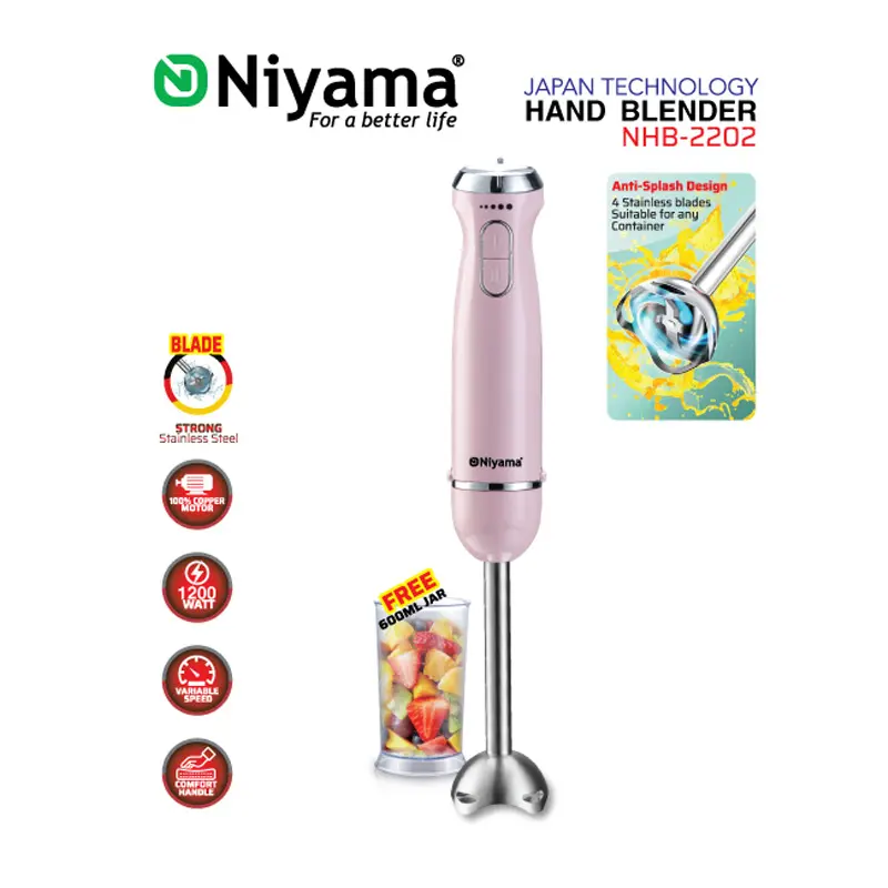 Picture of Nlyama Hand Blender NHD-2202 JAR FREE
