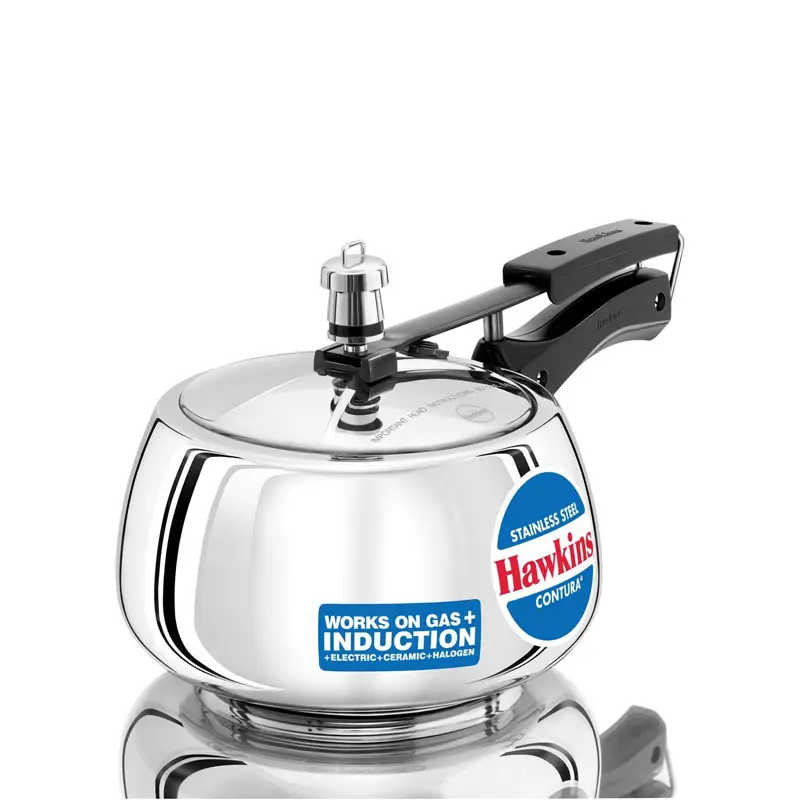 Picture of Hawkins Contura SS Pressure Cooker 2 LTR INDUCTION(Multicolor)