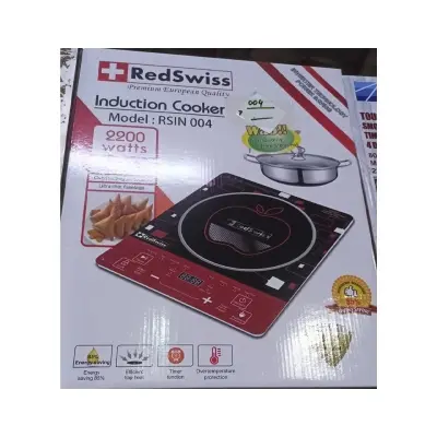 Picture of Redswiss induction cooker 2200 watt RSIN 004 COOKING POT FREE (Inverter technology power saving)(Mixed)