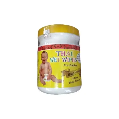 Picture of Thai Wet Wipes For baby 170 PCS (LARGE)(Multicolor)