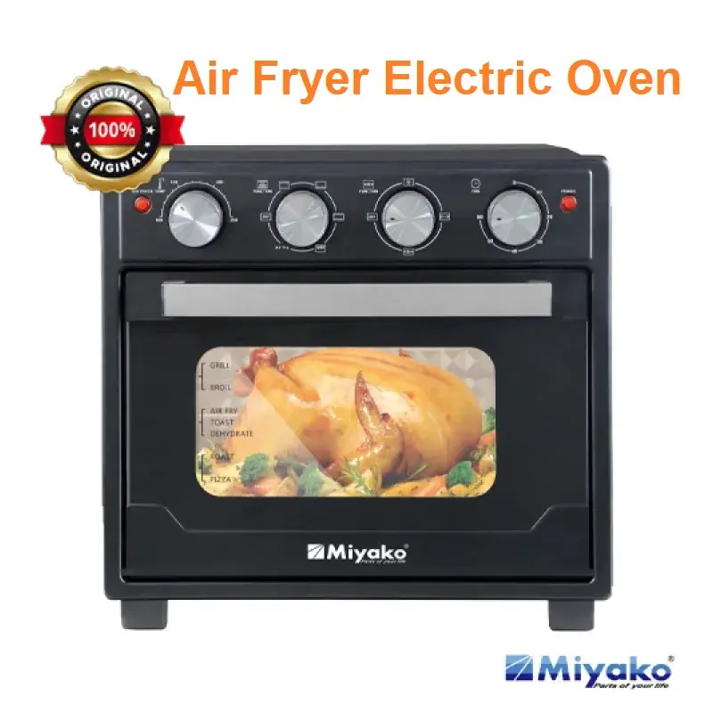 Picture of 26 Liter Miyako Electric Oven + Air Fryer MT-826-RB