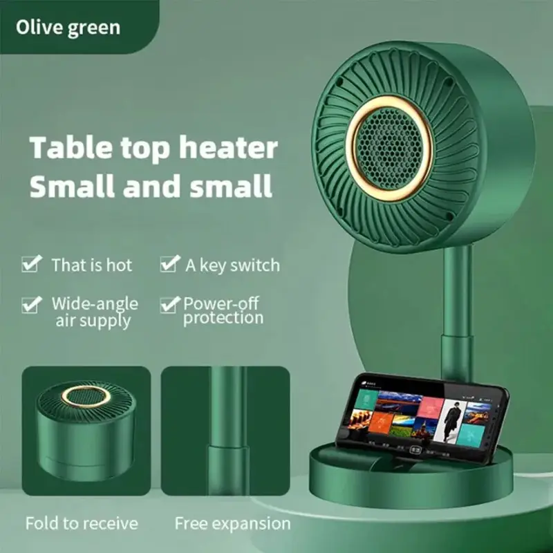 Picture of Mini room heater Foldable mini portable room heater(Green)