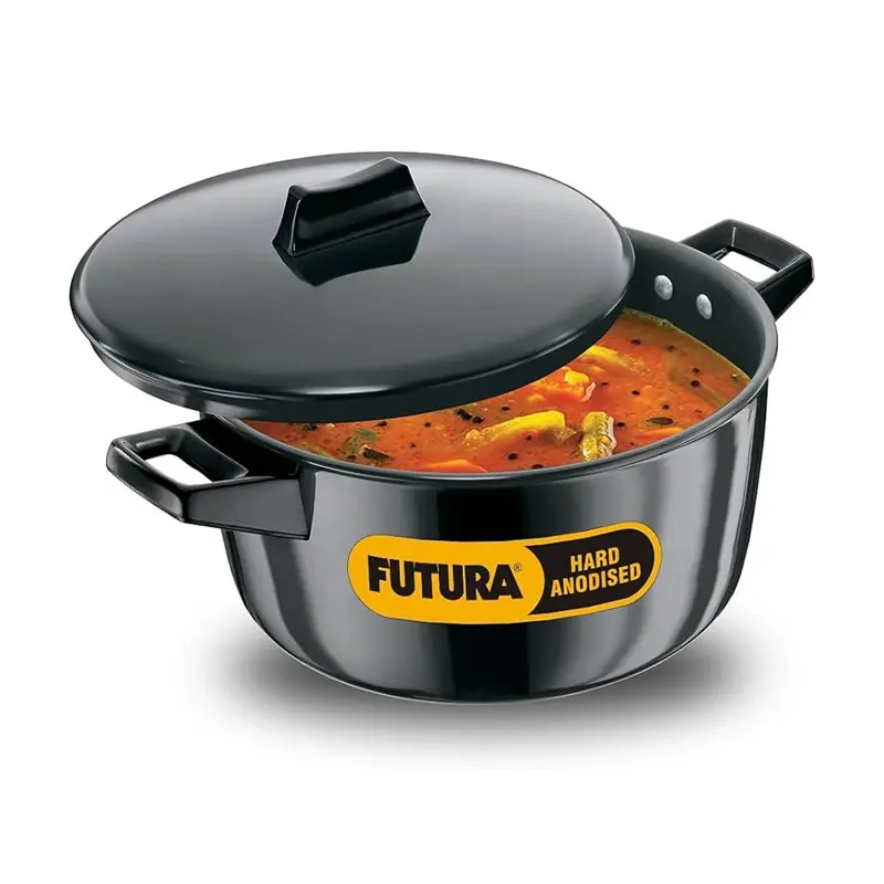 Picture of Hawkins Futura Hard Anodised Cook n Serve 4 Liter(Multicolor)