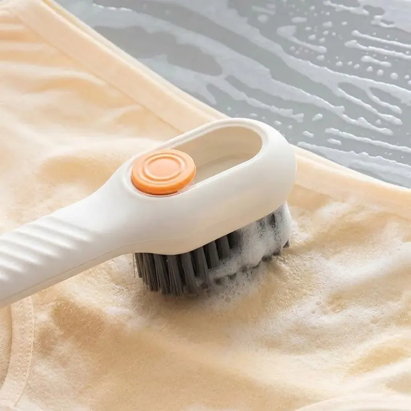 Picture of Multifunctional Liquid Shoe Brush Cleaners Soap Dispenser Cleaning Brush Tools(Multicolor)