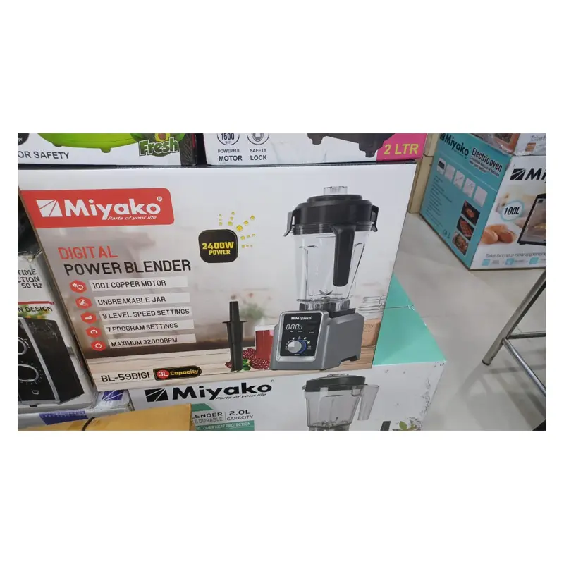 Picture of Miyako 3 Liter Digital Power Blender BL-59DIGI 2400WATT