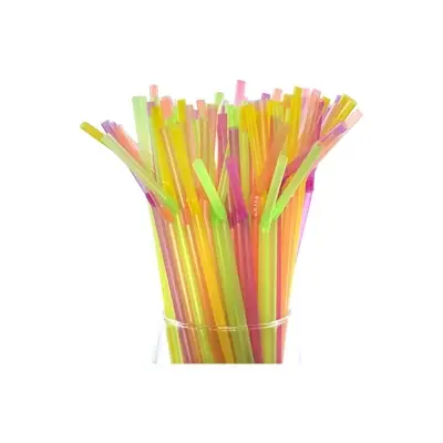 Picture of Best Quality Flexible Straws - 100pcs(Multicolor)