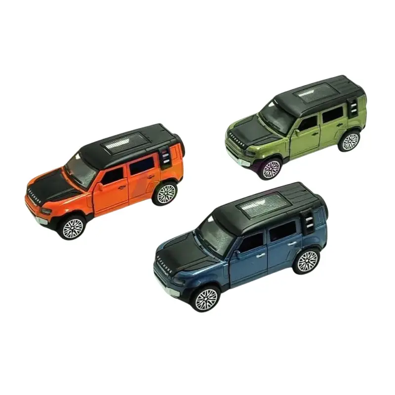 Picture of 1PC Range Rover Alloy Diecast Metal SUV 1/32 Scale Car Toy for Kids Open Door Pull Back(Multicolor)