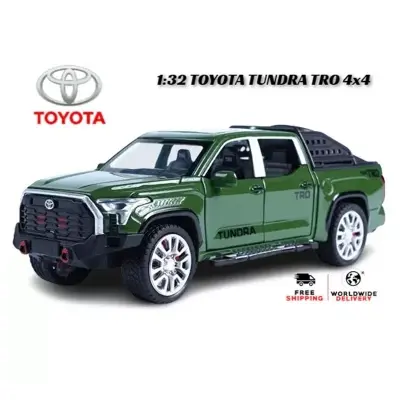 Picture of 1PC 1/32 Toyota Tundra TRO 4X4 Alloy Pickup Model Car(Multicolor)