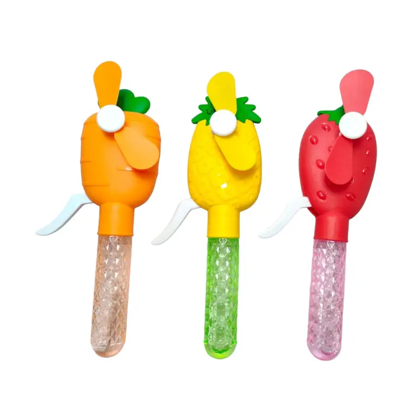 Picture of 1 PC Bubble Toy For Kids With Cute Mini Hand Fan(Multicolor)