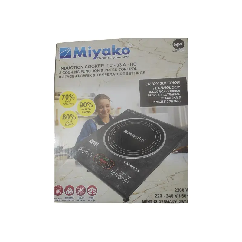 Picture of 2200WATT Miyako Induction Cooker TC-33 A-HC (INVERTER)(MARBLE33A)
