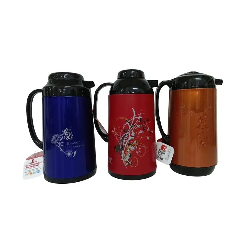 Picture of Mixed Color Printed Vacuum Flask for Kids 1 Liter (SINGLE PIECE)(Multicolor)