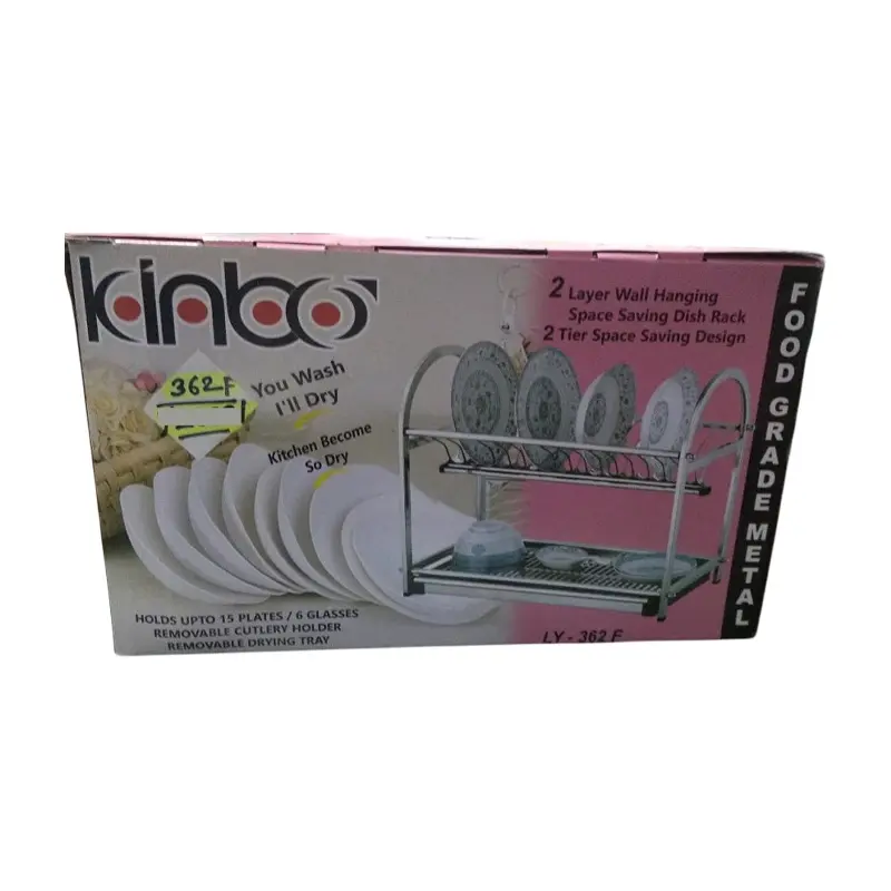 Picture of 2 Layer Kinbo SS Wall Hanging Kitchen Rack (Anti rust)(Multicolor362)