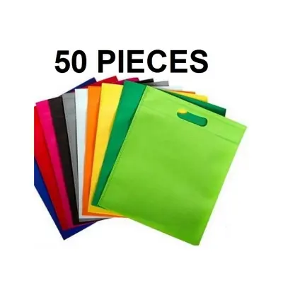 Picture of Colorful Tissue Shopping Bag 30gsm 50 Piece 10*13(Multicolor)