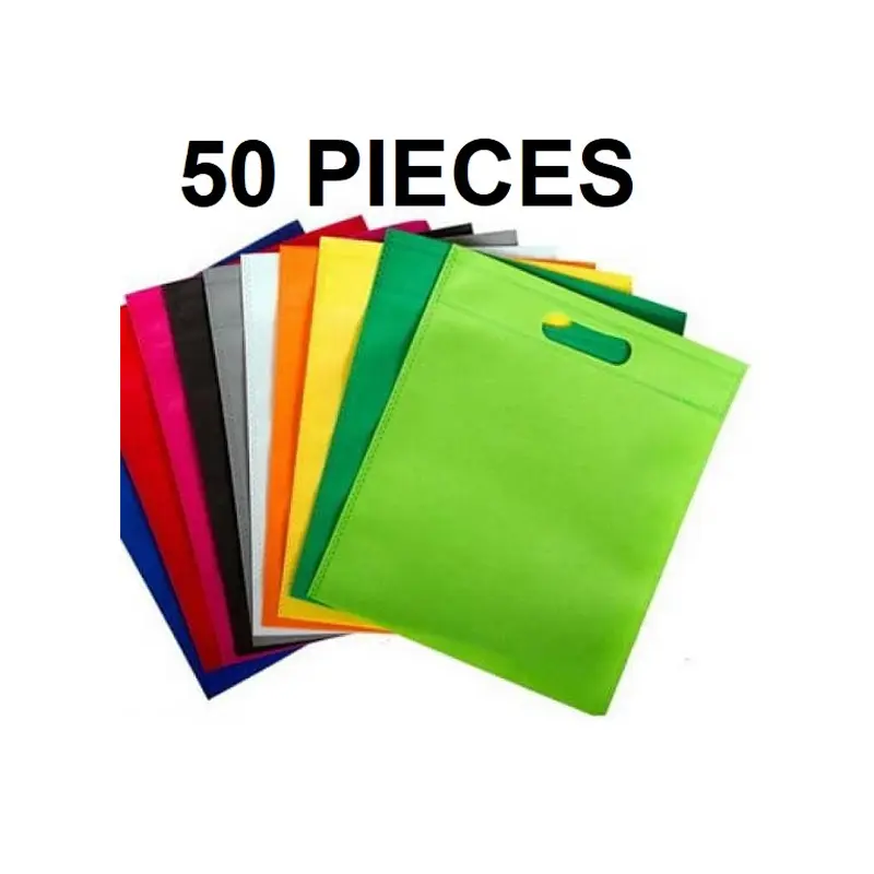 Picture of Tissue Shopping Bag 30gsm 50 Piece 12*16(Multicolor)