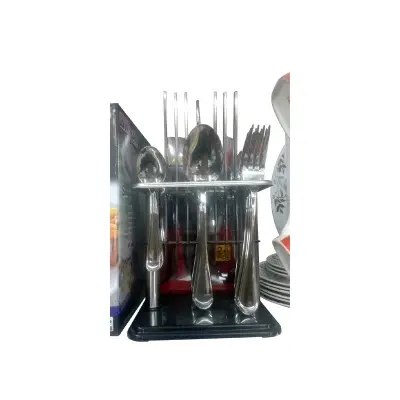 Picture of 24 Pieces Stainless Steel Cutlery set(Steel)