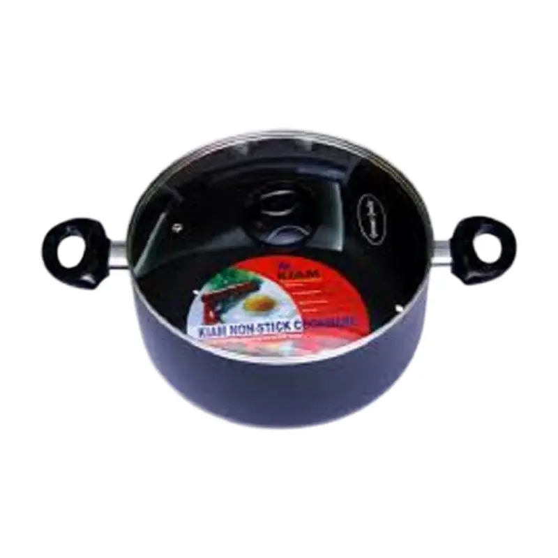 Picture of Kiam Non Stick Casserole (Sauce Pan) With Glass Lid 28CM(Multicolor)