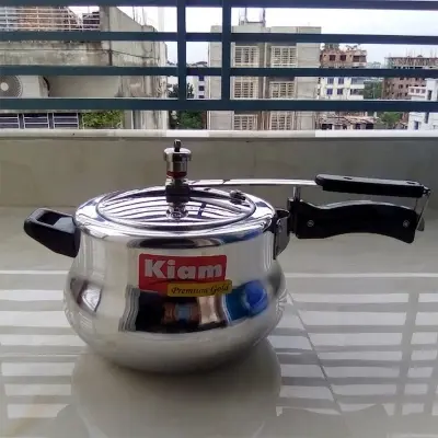 Picture of Kiam Premium Gold Pressure Cooker 3.5 Litre(Multicolor)
