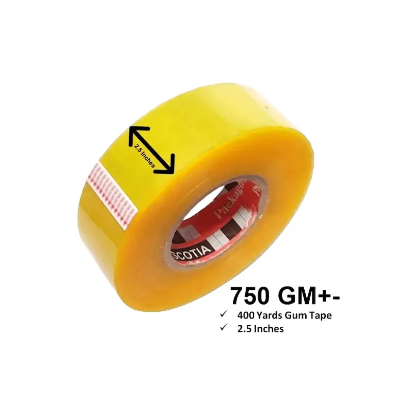 Picture of Gum Tape 400 Yards 750GM 2.5'' Gum Tape For Packaging(Multicolor)