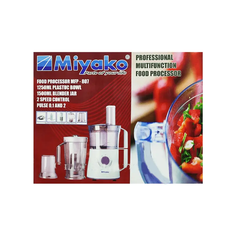 Picture of Miyako Food processor All in 1 MFP-807 Grinder Juicer and Chopper