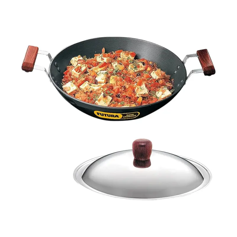 Picture of Hawkins Futura 1.5 Litre Deep Karai with Stainless Steel Lid (AD15S)(Multicolor)