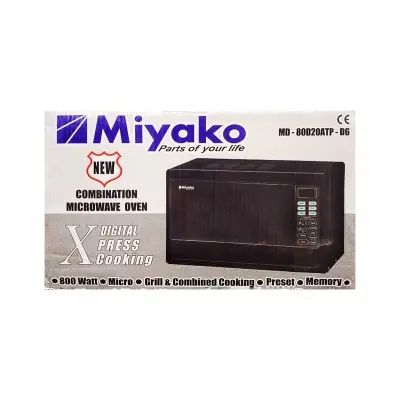 Picture of 20 Liter Miyako Microwave Oven D6(Multicolor)