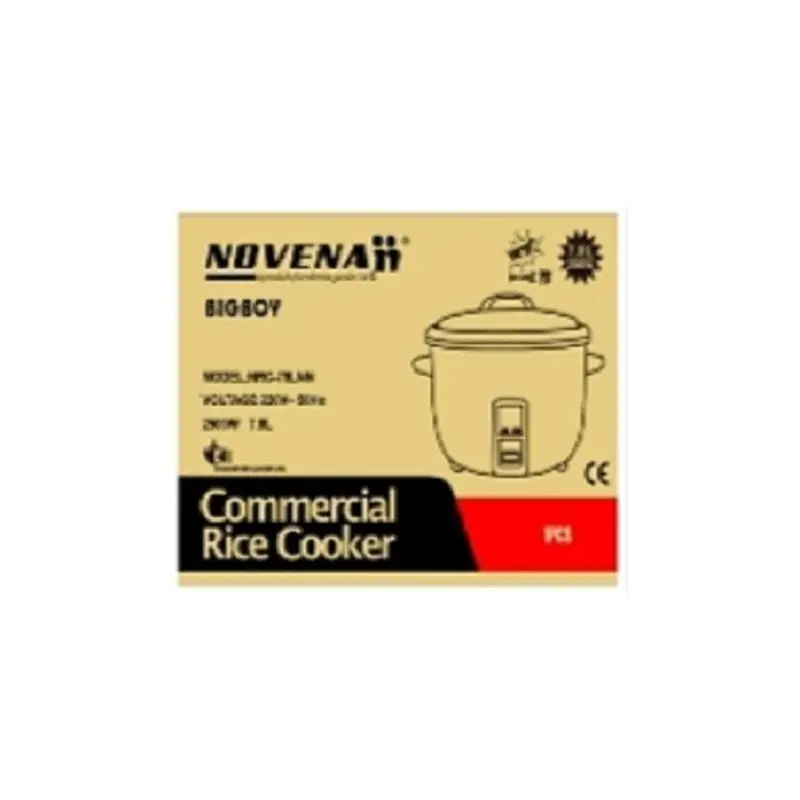 Picture of Novena BIGBOY Commercial Rice Cooker 7.8 Liter NRC-78NN(Multicolor)
