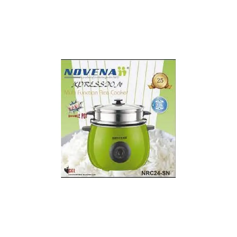 Picture of Novena Multi Function Rice Cooker Xpression 3 Liter NRC-24SN DOUBLE POT(Multicolor)