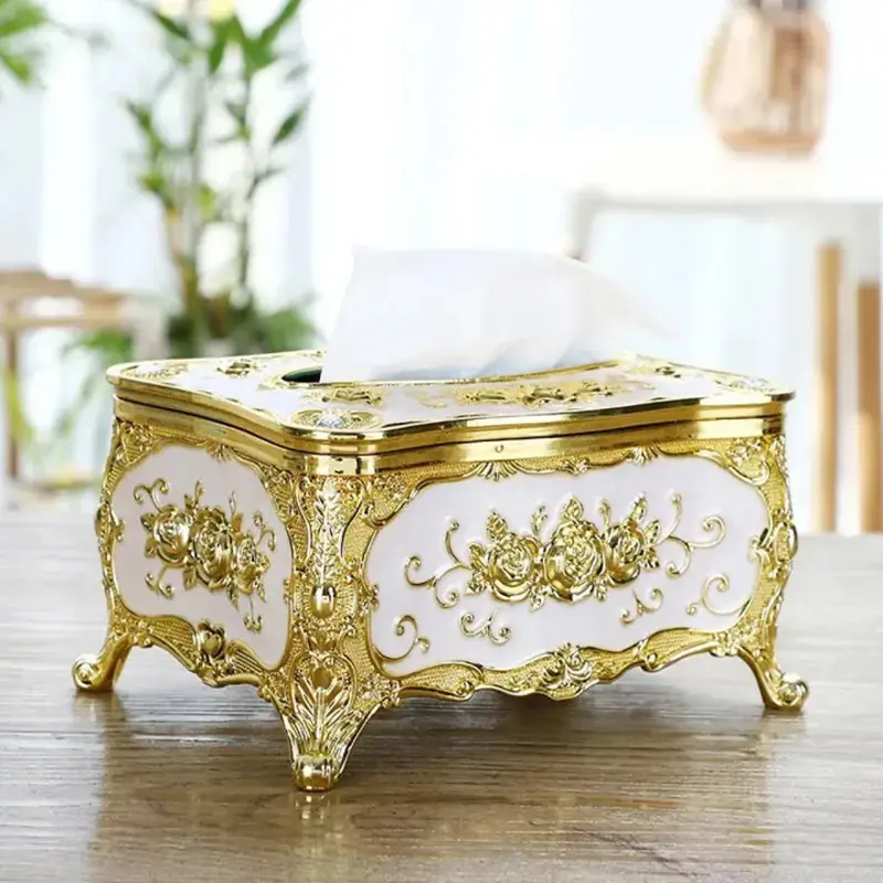 Picture of Universal Luxury European Style Acrylic Tissue BoxFashion High Grade Home/ Office/ Hotel/ Car Facial Tissue Box(Multicolor)