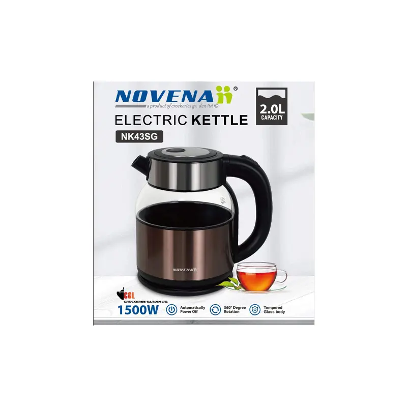 Picture of Novena Automatic Electric Kettle 2 Litter - NK43SG(Multicolor)