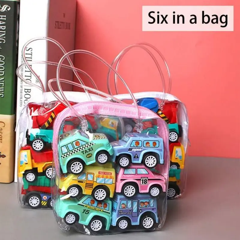 Picture of Toy Cars Set for Kids - 6 PCS(Multicolor)