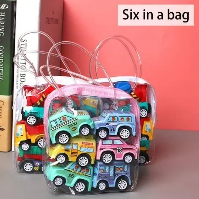 Picture of Toy Cars Set for Kids - 6 PCS(Multicolor)