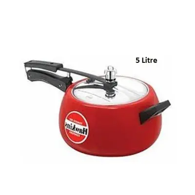 Picture of Hawkins Contura Color Pressure Cooker 5 Liter (Tomato Red)(Red)
