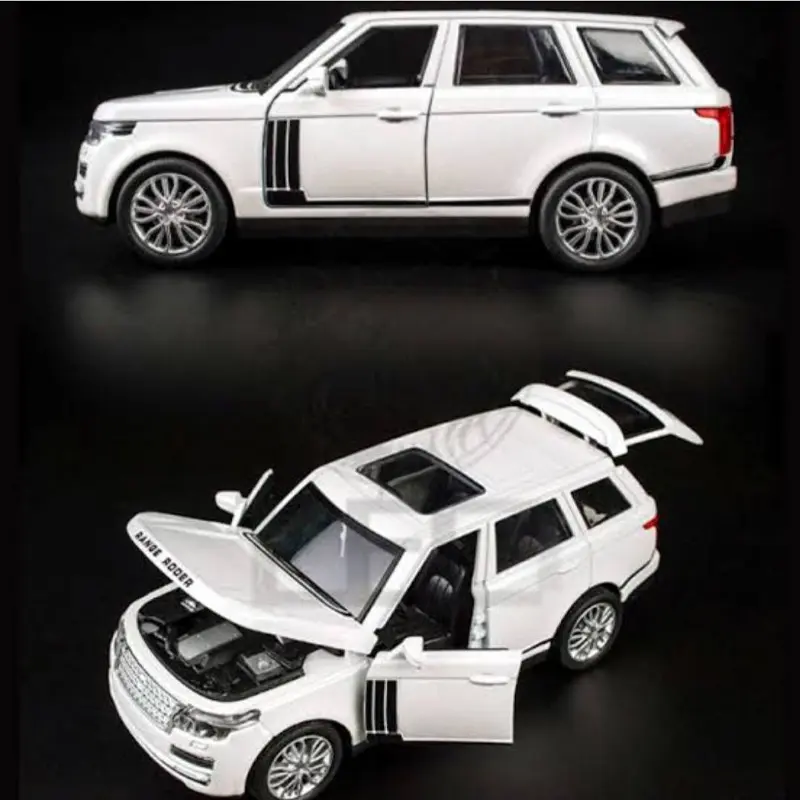 Picture of 1 PC 1:32 Land Rover Range Rover Diecast Metal Car Model Alloy Car for Kids Toys and Collators(Multicolor)