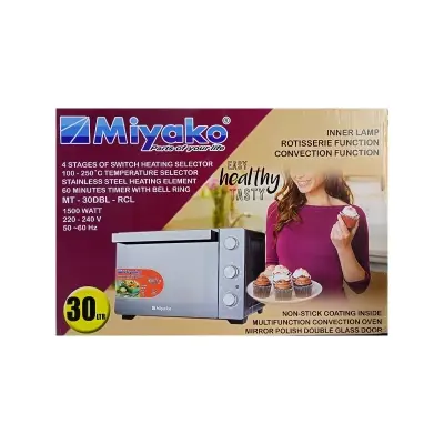 Picture of Miyako 30 Liter Convection Electric Oven MT-30DBL(Mixed)